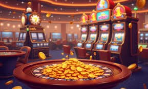 Tim cempaka bet bekerja di kantor modern dengan monitor menampilkan dashboard sportsbook dan kasino live